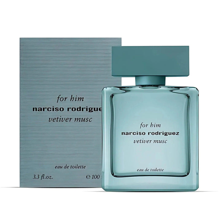 Narciso Rodriguez Vetiver Musc For Him Eau De Toilette 100ml – A Refined & Sophisticated Woody Musk 