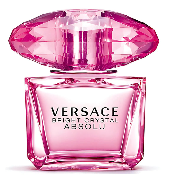 Versace Bright Crystal Absolu Eau de Parfum 90ml – Intense Floral Fruity Fragrance for Women