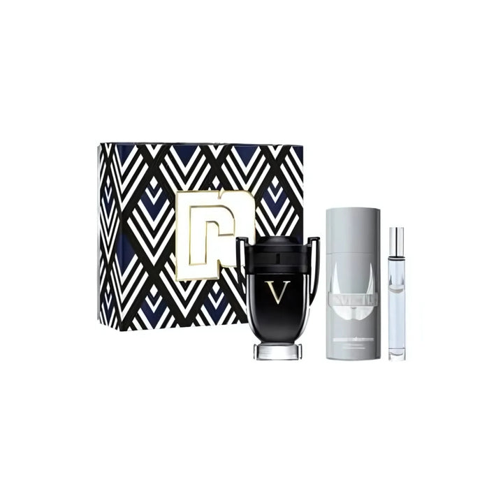 Paco Rabanne Invictus Victory Extreme Edp 100ml+Deo+10ML 3Pcs Set